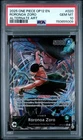 2025 ONE PIECE OP12-020 LEGACY OF THE MASTER RORONOA ZORO ALT ART LEADER PSA 10