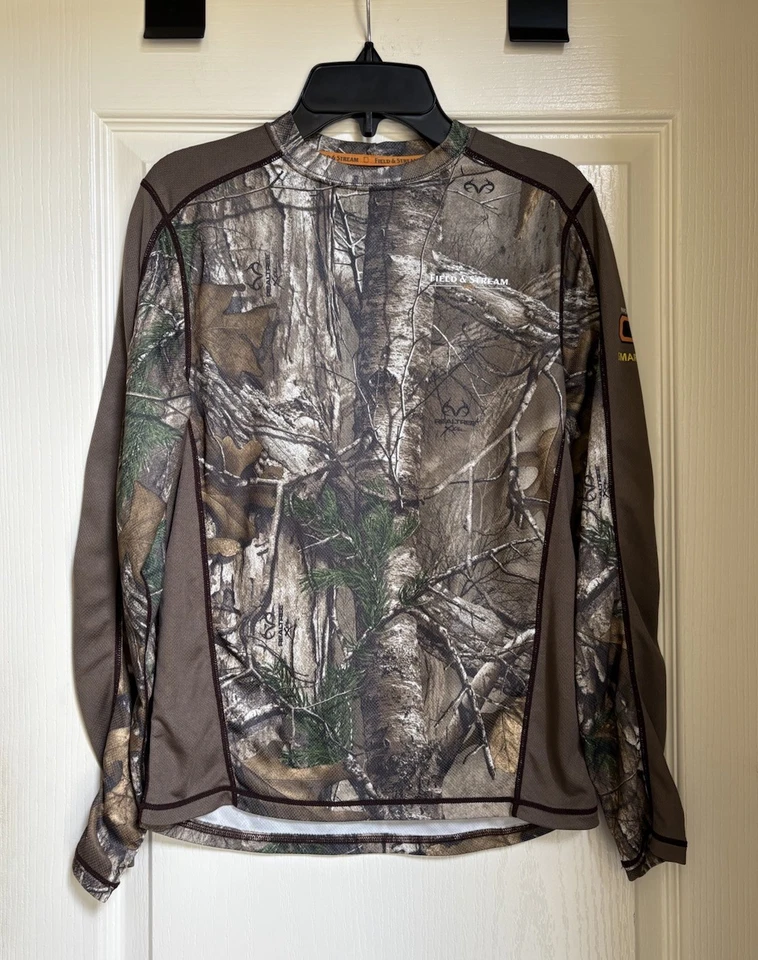 Field & Stream L/S Realtree Xtra Camo No Scent C3 Technology Smart Wick Youth LG - Image 2 of 4