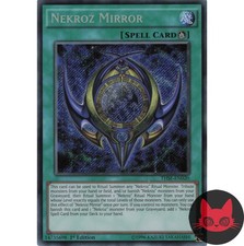 Yugioh Nekroz Spiegel THSF-DE020 Secret Rare 1. Auflage NM