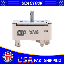 316436000 For Frigidaire Range Stove Burner Infinite Control Switch 1155394 NEW