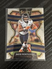 2019 Panini Select David Montgomery Rookie Concourse #27 (RC) Chicago Bears