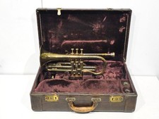 Vintage 1939 French Besson Paris Prototype Cornet Lifton Case Bach Mt Vernon