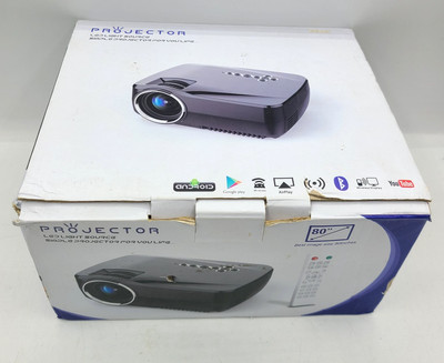 AUN GP70UP Portable Mini LED Projector Black HDMI Wi-Fi Bluetooth Andriod 4.42