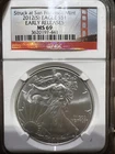 2012 S NGC MS69 Early Releases American Silver Eagle 1 Oz .999 Silver Coin