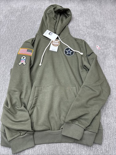 Nike Size Large Dallas Cowboys Salute To Service Hoodie #653