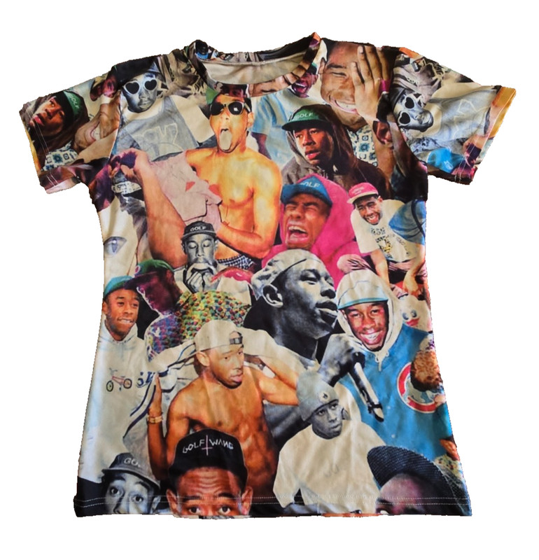 TYLER THE CREATOR Small T Shirt Nylon Poly Music Hip Hop