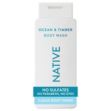 Native Body Wash Contains Naturally Derived 18 Fl Oz Pack of 1 , White