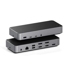 Satechi 13 in 1 Triple 4K USB C Docking Station, 100W Charging, 2 DP, 3 HDMI,