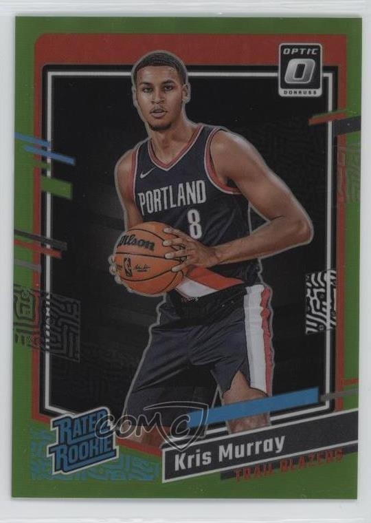 2023 Panini Donruss Optic Rated Lime Green Prizm /149 Kris Murray #213 Rookie RC