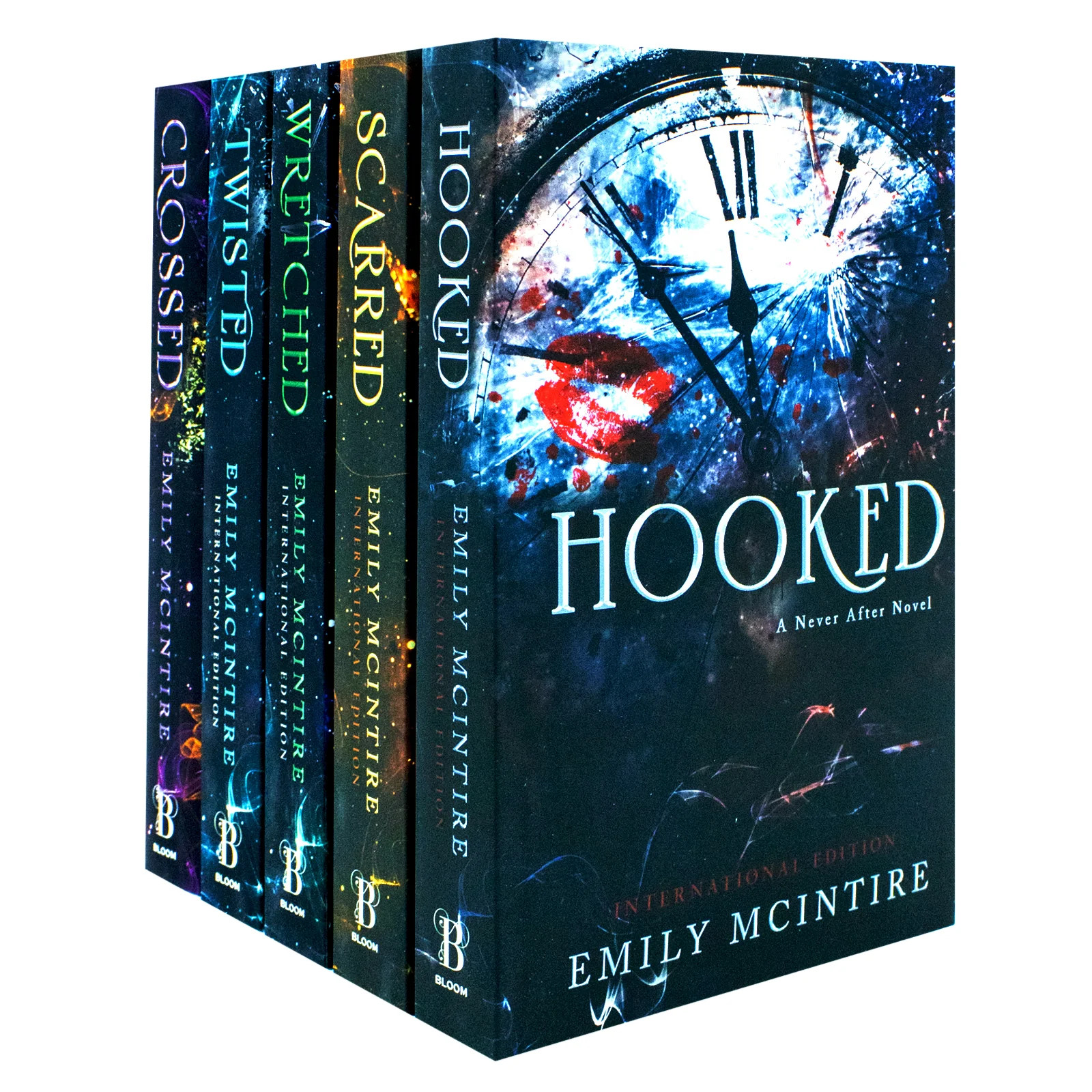 Never After Series Books 1 -5 Collection Set by Emily McIntire  | Emily McIntire