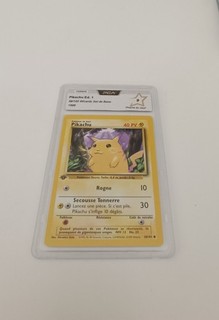 Pikachu 58/102 Set De Base Édition 1 Wizards Neuf PCA 9 Carte Pokémon
