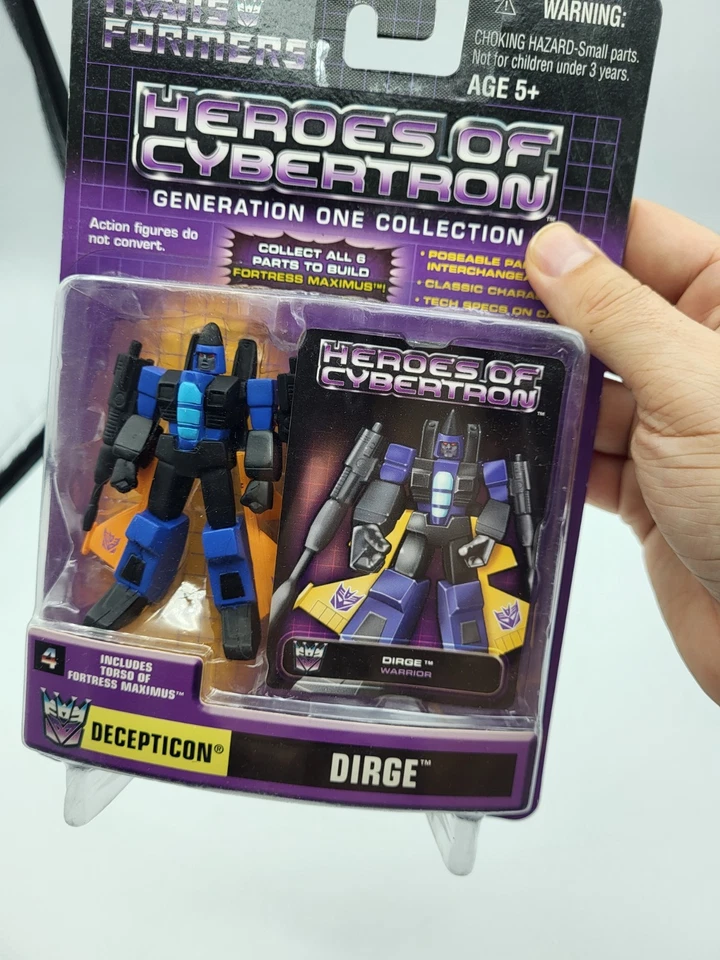 Transformers HOC Heroes Of Cybertron Generation One Dirge New Sealed - Image 2 of 4