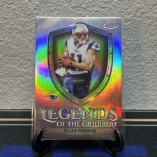 2025 Topps Chrome Football Julian Edelman Refractor Legends Of The Gridiron 