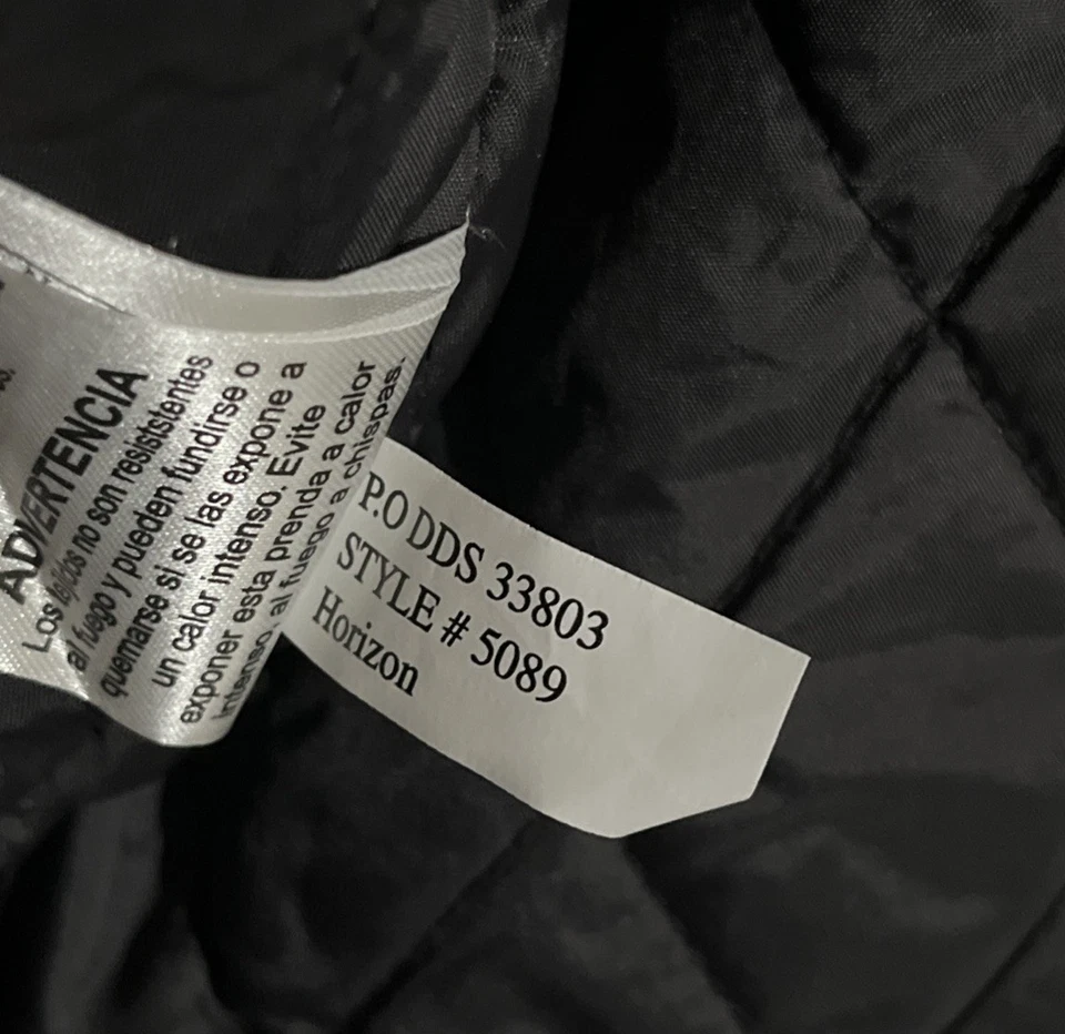 MINT DRI-DUCK XL HORIZON BLACK GRAY QUILTED LINER CANVAS HEAVY DUTY WORK JACKET - Image 4 of 4