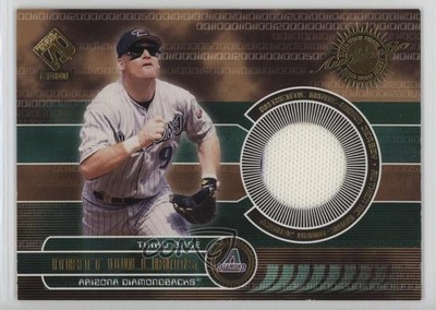 2001 Pacific Private Stock Game-Used Gear Matt Williams #19 17ka