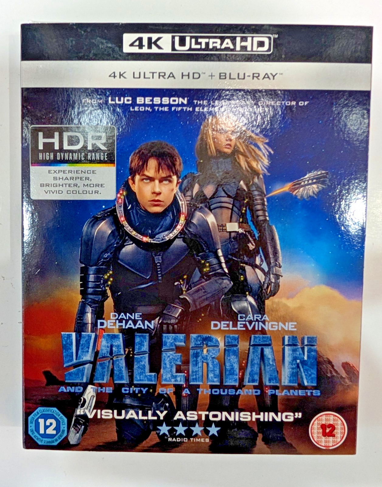 4K UHD BLU-RAY VALERIAN AND THE CITY OF A THOUSAND PLANETS  NEW SEALED UK STOCK