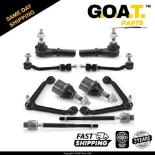 Sway Bar + Control Arm + Tie Rod Set for 2007-2009 Dodge Aspen 2004-2009 Durango