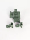 VTG 1983 GI JOE JUMP JET PACK COMMAND CONSOLE & 2 POSTS FEET ORIGINAL PARTS ONLY