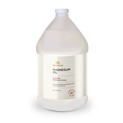 Swanson Magnesium Oil Liquid 64 fl oz Supply Premium - Core Wellness Support