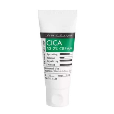 DERMA FACTORY Cica 53.2% Cream - 30ml  K-beauty