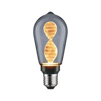Paulmann LED Inner Glow Helix ST64 Edison 3,5W =10W E27 Rauchglas Extra Warmweiß