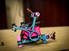 Handmade tattoo machine medium liner 5-14rs, Running 140-145 Hz 4.5 V Unloaded