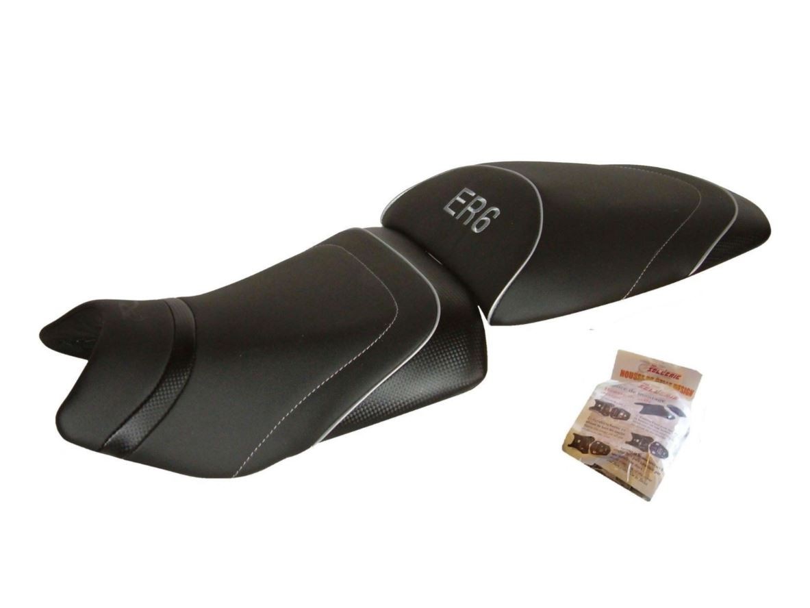 Housse de selle Kawasaki ER6 2012-2013 Top Sellerie HSD2774 idéale pour le trajets quotidiens urbains