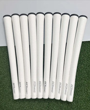 10x IOMIC STICKY EVOLUTION 2.3 WHITE Standard Golf Grips FREE TAPE + UK DELIVERY