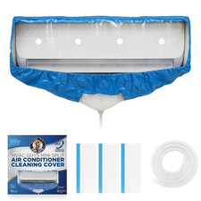 Mini Split Cleaning Bag 360 Small For Systems 27in - 35in , Light Blue