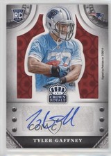 2014 Panini Crown Royale Retail Red Pyramid 9/14 Tyler Gaffney #S-TG Auto 1e0