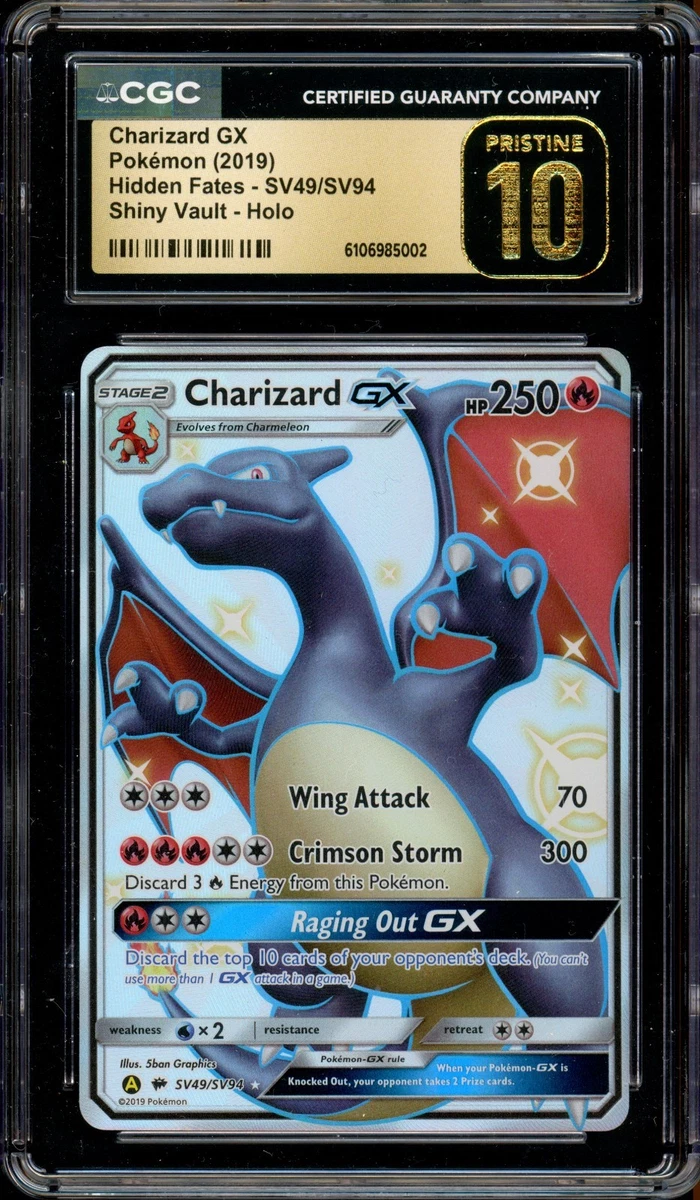 Charizard GX SV49/SV94 Hidden Fates: Shiny Vault for sale | eBay