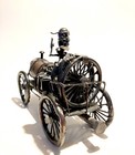 Dennis Aaron's signed metal sculpture Indianapolis old car — photo 5