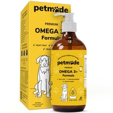 PetMade Omega 3 Fish Oil for Dogs Skin and Coat - Wild Alaskan Pollock Oil