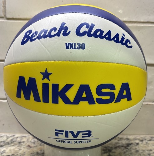 Mikasa Beach Classic Varsity Series FIVB Game Ball Beach Volleyball VXL30 EUC