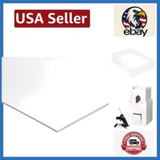 Acid-Free 20" x 30" White Foam Board, 10 Sheets - Ideal for Framing  Mounting