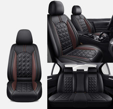 For Toyota Tundra Car Seat Cover Luxury Leather Front Rear Set Cushion Protector For Toyota Tundra Car Seat Cover Luxury Leather Front Rear Set Cushion Protector