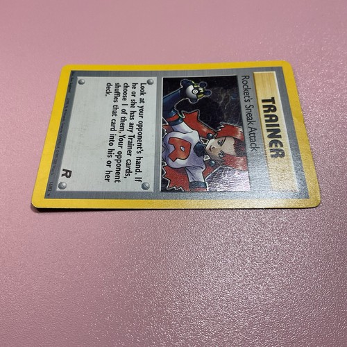 Rocket's Sneak Attack 16/82 Team Rocket Holo Pokémon TCG, Top Zustand  - Bild 3 von 11