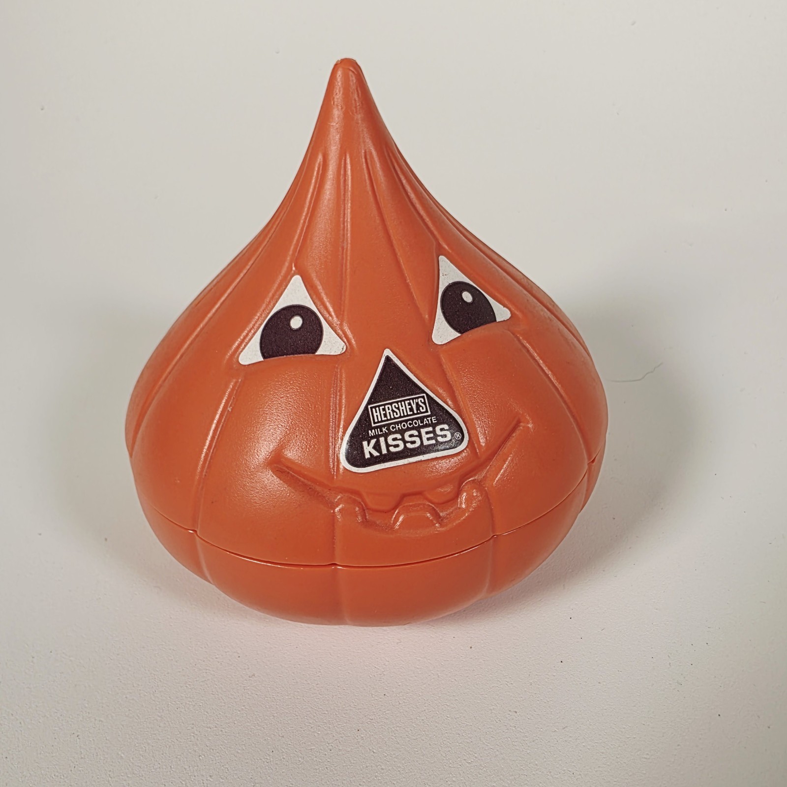 Halloween Jack O Lantern Hershey's Kiss • Plastic Pumpkin Kiss • 1990