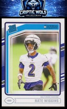 2024 Donruss #391 Nate Wiggins Ravens