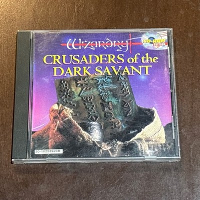 Wizardry Crusaders of the Dark Savant RPG Game IBM PC 1992 CD-ROM Edition Works