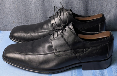 Bostonian Black Leather Derby Oxfords s-l400.jpg main image 3