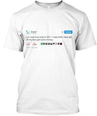 #ad Lil Yachty Tweet T Shirt Made in the USA Size S to 5XL $21.87