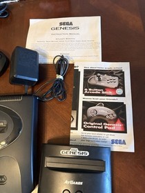 Sega Genesis Model 2 Console System Bundle - Tested Power On Red Light - Sonic