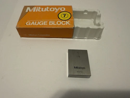 Mitutoyo One Inch Gauge Block Used 611201-531