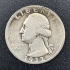1932-D Washington Quarter / Fair Details / Rare Date #4879D