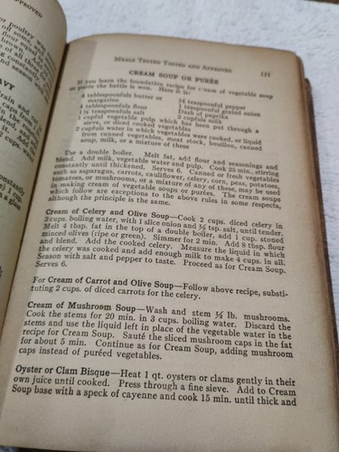 RARE 1930 Edition of Good Housekeeping Book Of Meals Tested, Tasted & Approved - Picture 14 of 24