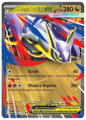 Mega Latias ex 011 Me: Mega Evolution Promo - Pokemon TCG - NM
