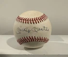 Mickey Mantle Autographed Signed OAL Baseball JSA Authenticated