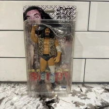 Bruiser Brody Action figure CharaPro NWA WWF WWE NJPW Wrestling 2004 Unopened