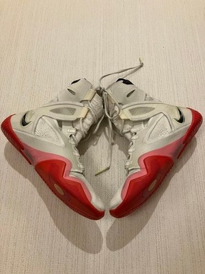 Nike HyperKO2 White High Cut Boxing Shoes JP 27.5cm US 9.5 Nike HyperKO2 White High Cut Boxing Shoes JP 27.5cm US 9.5
